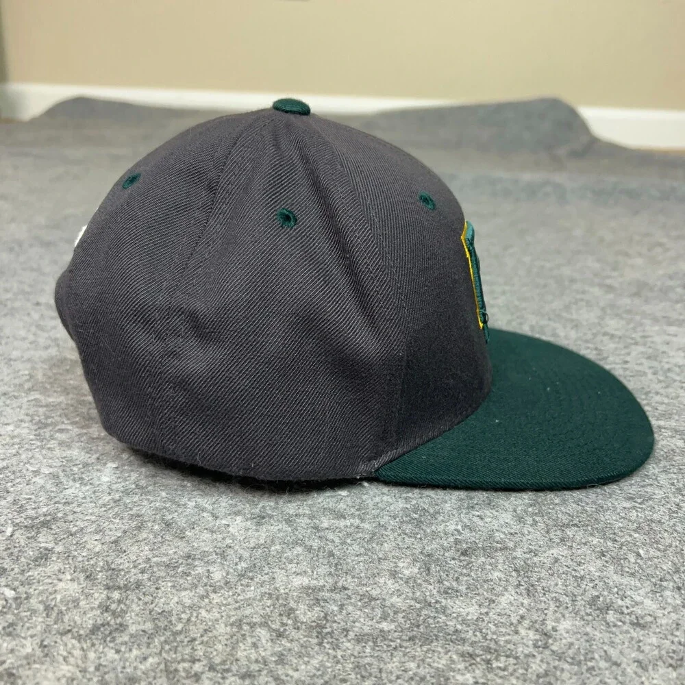 Baylor Bears Mens Hat Snapback Gray Green Cap Logo College Sports‎ Zephyr NCAA